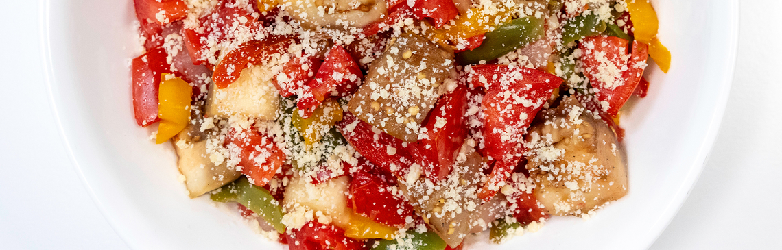 a bowl of  Fall Vegetable Stir-fry