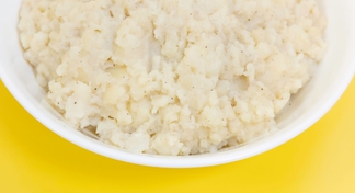 a bowl ofCanned Mashed Potatoes