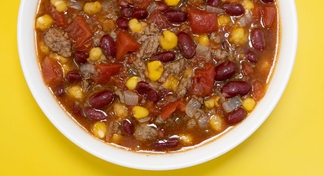 A bowl of Texas Soup