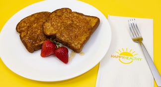 A plate of Pumpkin French Toast